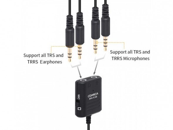 Переходник Comica CVM-SPX-TC (M) для смартфонов