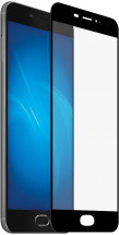Защитное стекло с рамкой для Meizu M3E Black в Москве