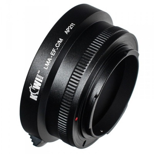 Переходное кольцо Kiwifotos LMA-EF C/M  для Canon EF на Canon EOS M