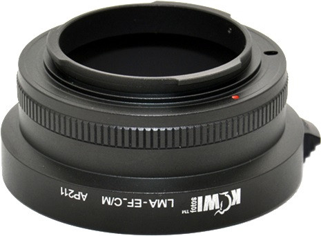 Переходное кольцо Kiwifotos LMA-EF C/M  для Canon EF на Canon EOS M