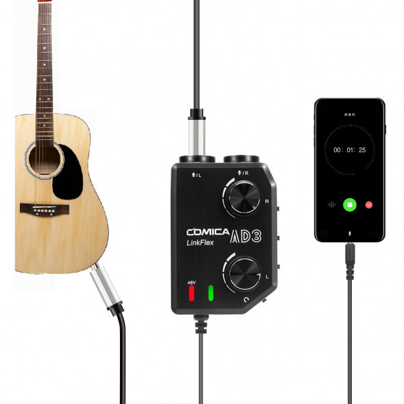 Переходник Comica CVM LINKFLEX AD3 двухканальный