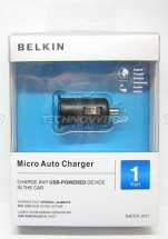 Автомобильное зарядное устройство BELKIN для iPad/iPhone/iPod чёрное 1000mA в Москве
