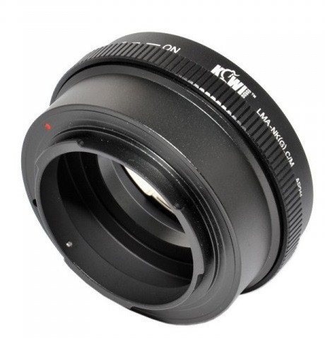 Переходное кольцо Kiwifotos LMA-NK(G) C/M  для Nikon G на Canon EOS M