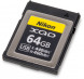 Карта памяти Nikon MC-XQ64G XQD 64Gb (440/400 MB/s)