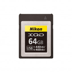 Карта памяти Nikon MC-XQ64G XQD 64Gb (440/400 MB/s) в Москве