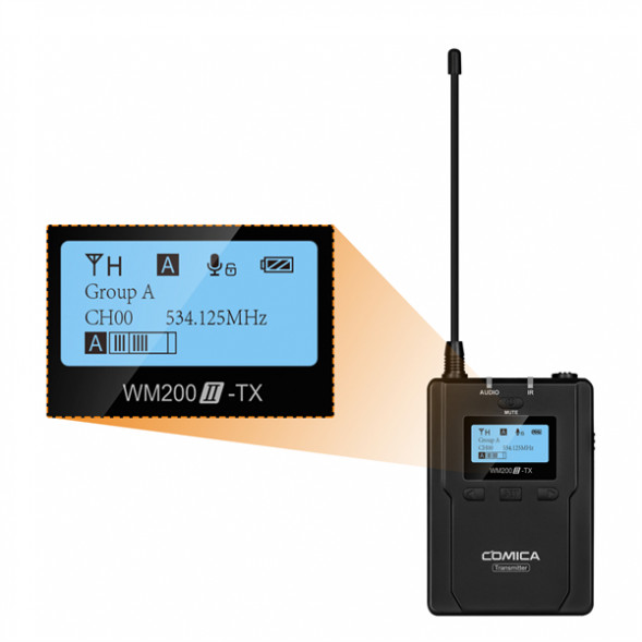 Петличная радиосистема Comica CVM-WM200II (A) 2TX+RX