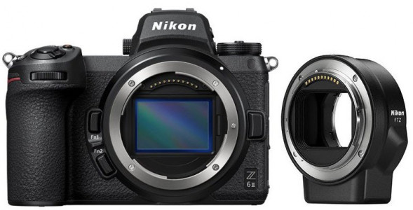 Фотоаппарат беззеркальный Nikon Z6II Body переходник FTZ, черный