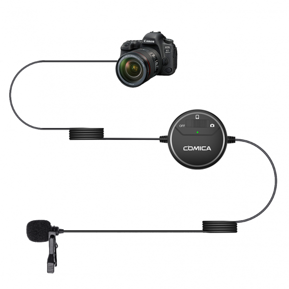 Петличный микрофон Comica CVM-SIG.LAV V03