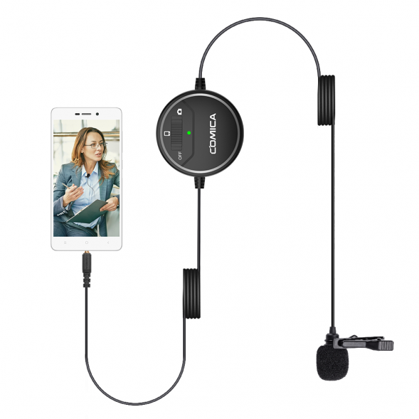 Петличный микрофон Comica CVM-SIG.LAV V03