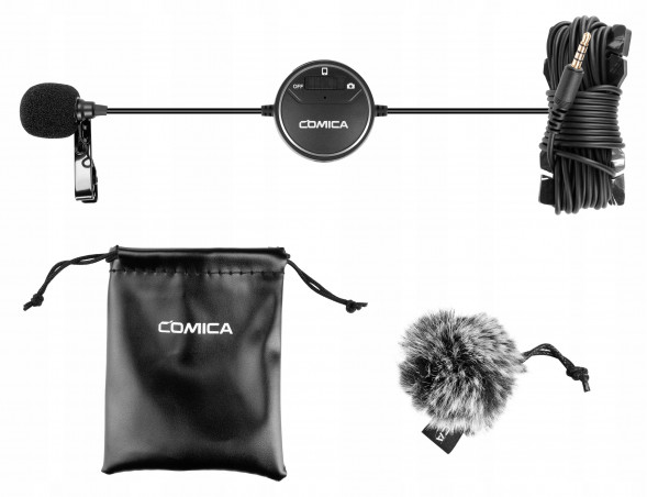 Петличный микрофон Comica CVM-SIG.LAV V03