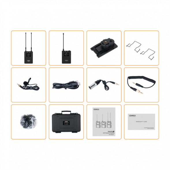 Петличная радиосистема Comica CVM-WM200II (C) TX+RX