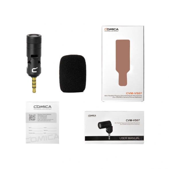 Микрофон для смартфона Comica CVM-VS07