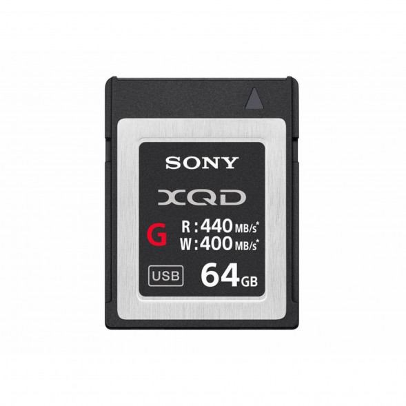 Карта памяти Sony 64Gb XQD G series 400/440 MB/s (QD-G64F)