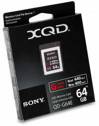Карта памяти Sony 64Gb XQD G series 400/440 MB/s (QD-G64F) в Москве