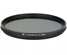 Светофильтр поляризационный JJC F-CPL  58mm F-CPL Ultra-Slim в Москве