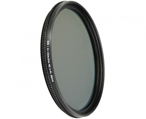 Светофильтр поляризационный JJC F-CPL  58mm F-CPL Ultra-Slim