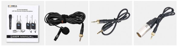 Петличная радиосистема CoMica CVM-WM300B [TX+HTX+RX ]