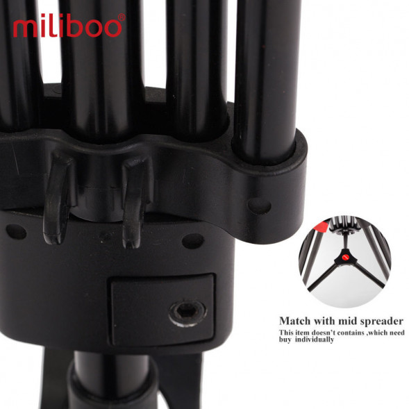 Профессиональный штатив Miliboo MTT609A Pro с MYT803