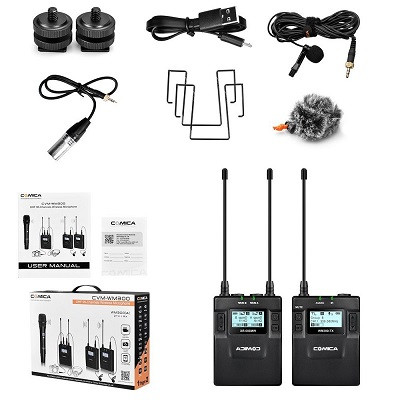 Беспроводная микрофонная радиосистема CoMica CVM-WM300C [TX+RX ]