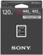 Карта памяти Sony 120Gb XQD G series 400/440 MB/s (QD-G120F)