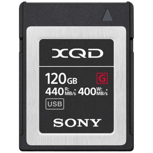 Карта памяти Sony 120Gb XQD G series 400/440 MB/s (QD-G120F) &mdash; 