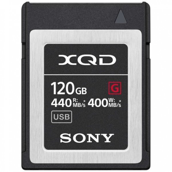 Карта памяти Sony 120Gb XQD G series 400/440 MB/s (QD-G120F)