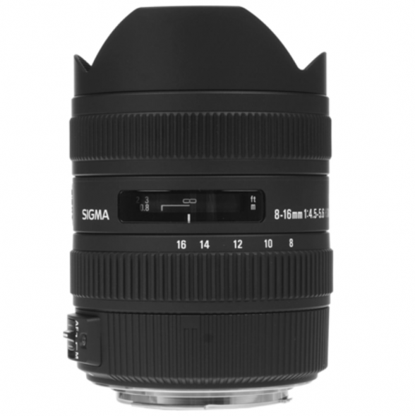 Объектив Sigma AF 8-16mm f/4.5-5.6 DC HSM Canon EF-S