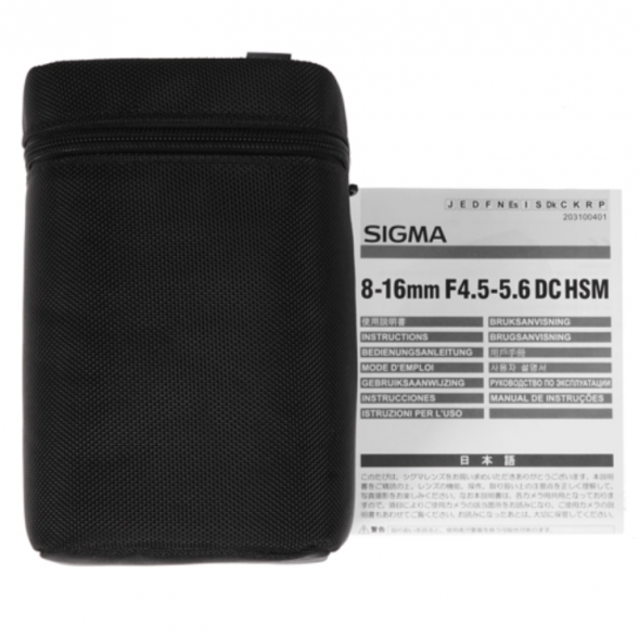Объектив Sigma AF 8-16mm f/4.5-5.6 DC HSM Canon EF-S