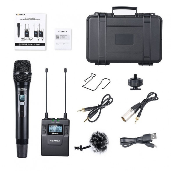 Беспроводная микрофонная радиосистема CoMica CVM-WM300D [ HTX+RX ]