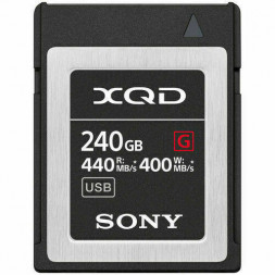 Карта памяти Sony 240Gb XQD G series 400/440 MB/s (QD-G240F) в Москве
