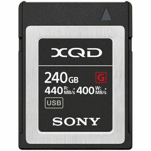 Карта памяти Sony 240Gb XQD G series 400/440 MB/s (QD-G240F) &mdash; 