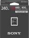 Карта памяти Sony 240Gb XQD G series 400/440 MB/s (QD-G240F)