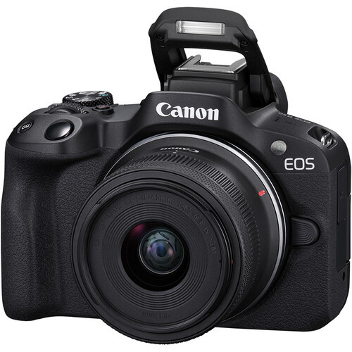 Фотоаппарат беззеркальный Canon EOS R50 Kit RF-S 18-45mm F4.5-6.3 IS STM, черный