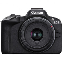 Фотоаппарат беззеркальный Canon EOS R50 Kit RF-S 18-45mm F4.5-6.3 IS STM, черный в Москве