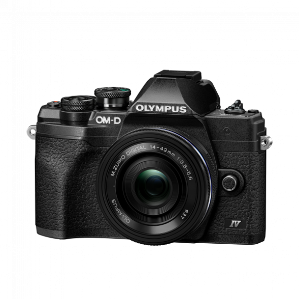 Фотоаппарат беззеркальный Olympus OM-D E-M10 Mark IV Kit 14-42mm+40-150 Черный