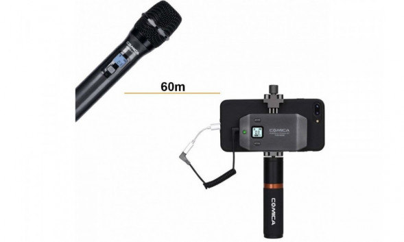 Беспроводной репортажный микрофон CoMica CVM-WS50HTX