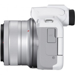 Фотоаппарат беззеркальный Canon EOS R50 Kit RF-S 18-45mm F4.5-6.3 IS STM, белый в Москве