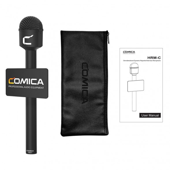 Микрофон репортажный Comica HRM-C (всенаправленный, динамический  для камеры)