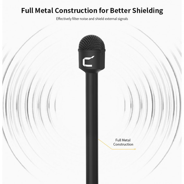 Микрофон репортажный Comica HRM-C (всенаправленный, динамический  для камеры)