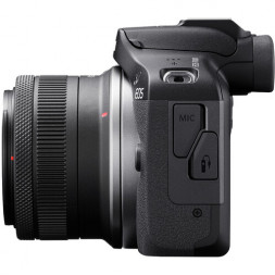 Фотоаппарат беззеркальный Canon EOS R100 Kit RF-S 18-45mm F4.5-6.3 IS STM+55-210 IS STM черный в Москве