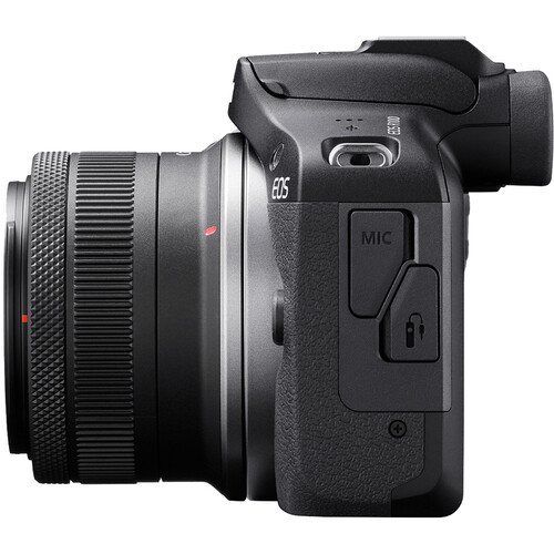 Фотоаппарат беззеркальный Canon EOS R100 Kit RF-S 18-45mm F4.5-6.3 IS STM+55-210 IS STM черный