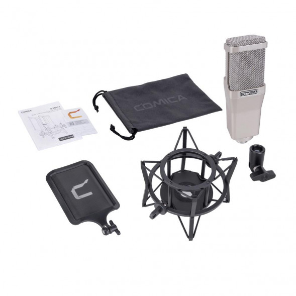 Микрофон Comica STM01 (профессиональный, студийный  для камеры)