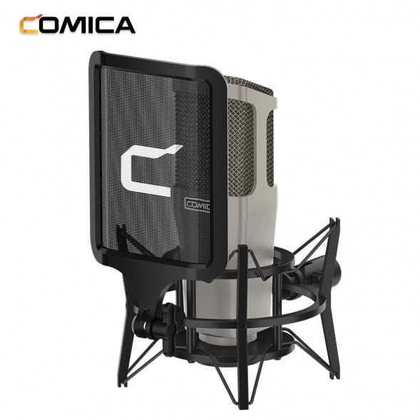 Микрофон Comica STM01 (профессиональный, студийный  для камеры)