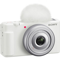 Камера для блогинга Sony ZV-1F, белый в Москве