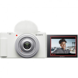 Камера для блогинга Sony ZV-1F, белый в Москве