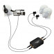 Микрофонная петличная система двухканальная CoMica CVM-D03 Dual.Lav
