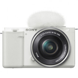 Камера для блогинга Sony ZV-E10 Kit 16-50, белый в Москве