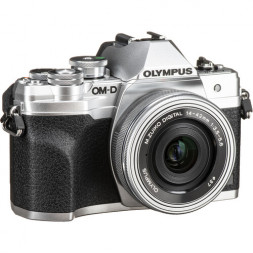 Фотоаппарат беззеркальный Olympus OM-D E-M10 Mark IV Kit M.Zuiko Digital ED 14-42mm f/3.5-5.6 EZ Серебристый в Москве