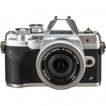 Фотоаппарат беззеркальный Olympus OM-D E-M10 Mark IV Kit M.Zuiko Digital ED 14-42mm f/3.5-5.6 EZ Серебристый в Москве