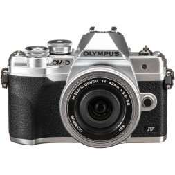 Фотоаппарат беззеркальный Olympus OM-D E-M10 Mark IV Kit M.Zuiko Digital ED 14-42mm f/3.5-5.6 EZ Серебристый в Москве